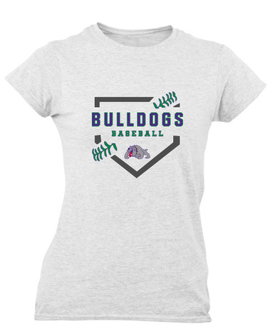 Waukegan Bulldogs Baseball #2 Women's SS T-Shirt