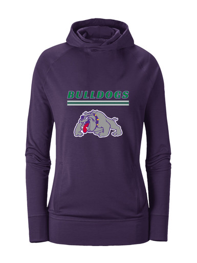 Waukegan Bulldogs Mascot #8 Women's Hoodie