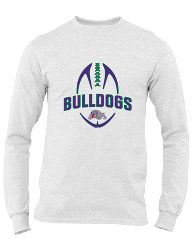 Waukegan Bulldogs Football #5 Men's LS T-Shirt