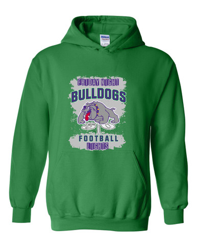Waukegan Bulldogs Football #6 Men's Hoodie