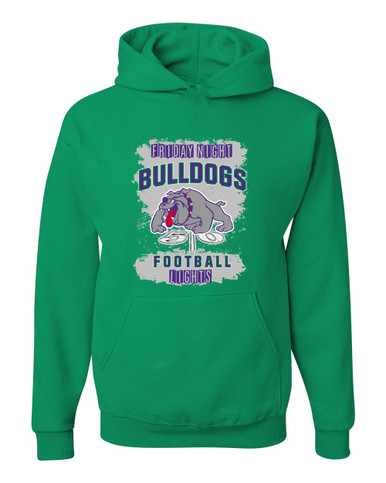 Waukegan Bulldogs Football #6 Men's Premium Hoodie