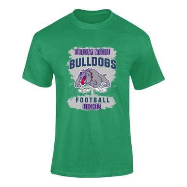 Waukegan Bulldogs Football #6 Men's Premium SS T-Shirt