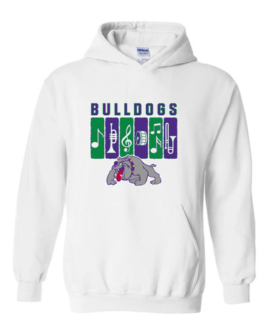 Waukegan Bulldogs Band # 2 Men's Hoodie