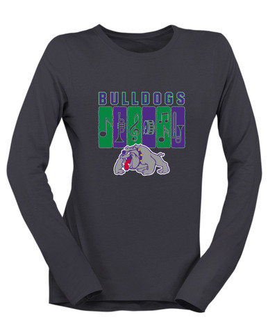 Waukegan Bulldogs Band # 2 Women's LS T-Shirt