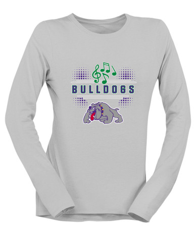 Waukegan Bulldogs Band # 3 Women's LS T-Shirt