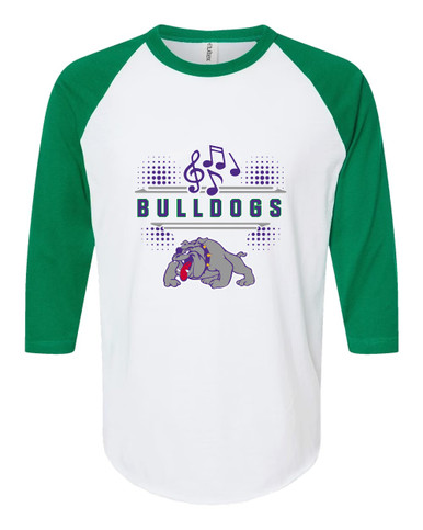 Waukegan Bulldogs Band # 3 Men's Baseball T-Shirt