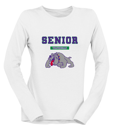 Waukegan Bulldogs Senior #2 Women's LS T-Shirt