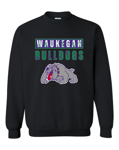 Waukegan Bulldogs Mascot #9 Men's Sweatshirt