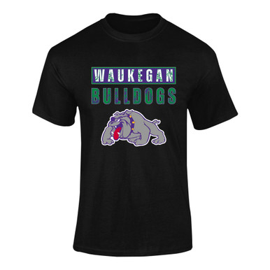 Waukegan Bulldogs Mascot #9 Men's Premium SS T-Shirt