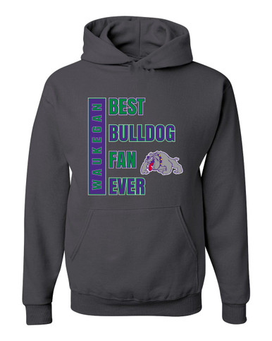Waukegan Bulldogs Best Bulldog Fan Men's Premium Hoodie