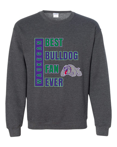 Waukegan Bulldogs Best Bulldog Fan Men's Sweatshirt