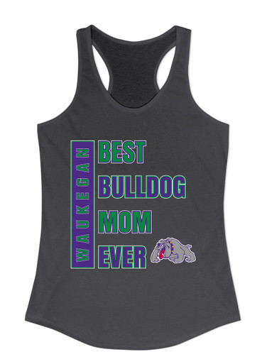 Waukegan Bulldogs Best Bulldog Mom Women's Tank Top