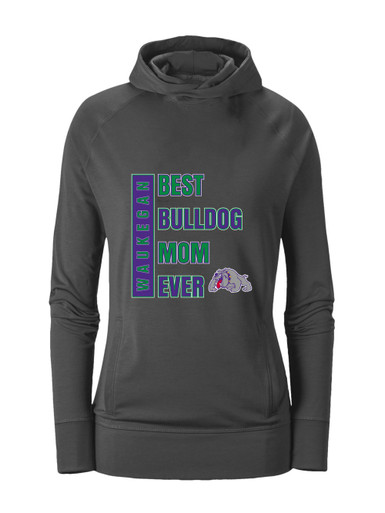 Waukegan Bulldogs Best Bulldog Mom Women's Hoodie