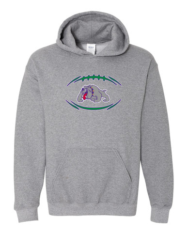 Waukegan Bulldogs Football #3 Men's Hoodie