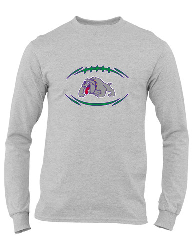 Waukegan Bulldogs Football #3 Men's Premium LS T-Shirt