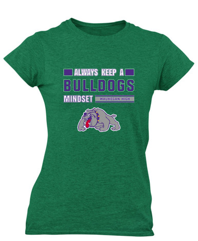 Waukegan Bulldogs Mindset Women's Premium SS T-Shirt