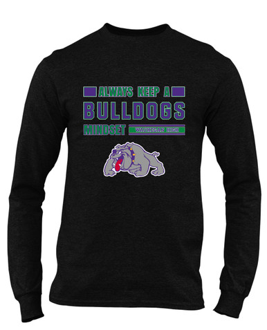 Waukegan Bulldogs Mindset Men's LS T-Shirt