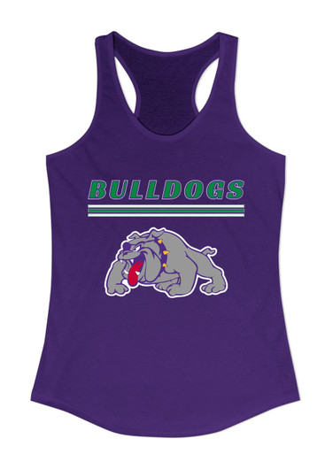 Waukegan Bulldogs Mascot #8 Women's Tank Top