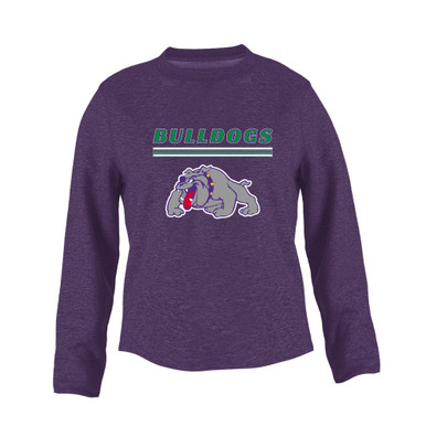 Waukegan Bulldogs Mascot #8 Women's Sweatshirt