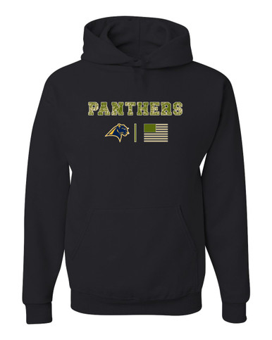 O'Fallen Panthers Camo Flag Men's Premium Hoodie