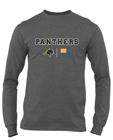 O'Fallen Panthers Team Colors Flag Men's Premium LS T-Shirt