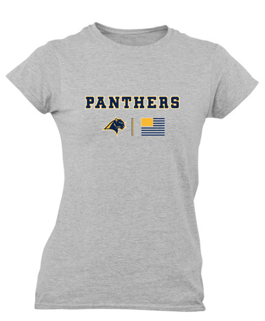 O'Fallen Panthers Team Colors Flag Women's Premium SS T-Shirt
