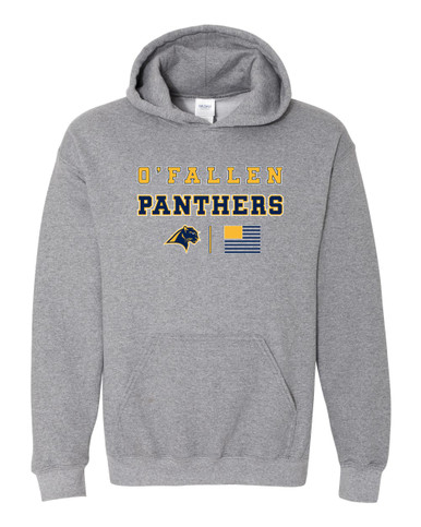 O'Fallen Panthers Spirit Flag Men's Hoodie