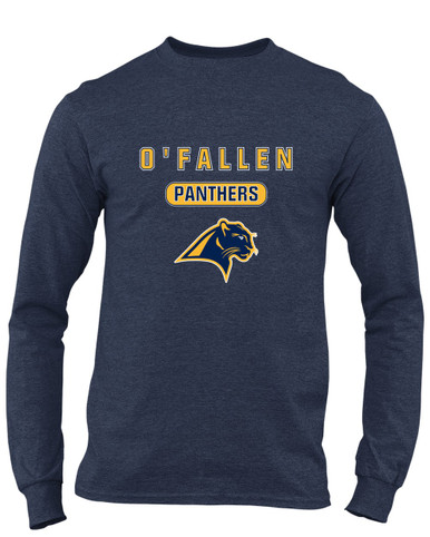 O'Fallen Panthers Mascot #3 Men's LS T-Shirt