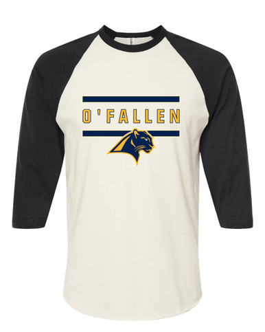 O'Fallen Panthers Mascot #4 Women's Baseball T-Shirt