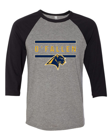 O'Fallen Panthers Mascot #4 Men's Baseball T-Shirt
