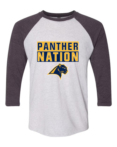O'Fallen Panthers Nation #1 Women's Baseball T-Shirt