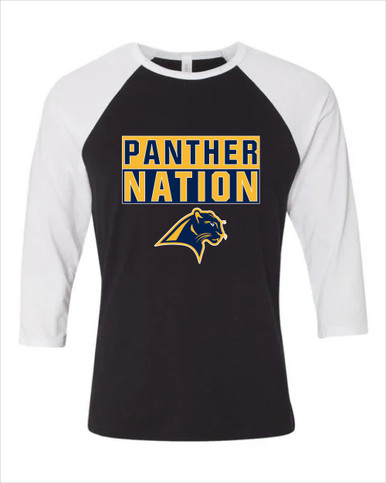 O'Fallen Panthers Nation #1 Men's Baseball T-Shirt