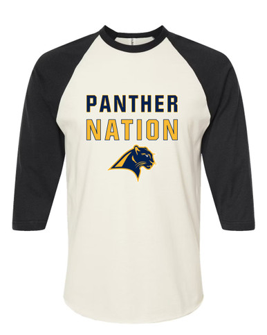 O'Fallen Panthers Nation #2 Women's Baseball T-Shirt