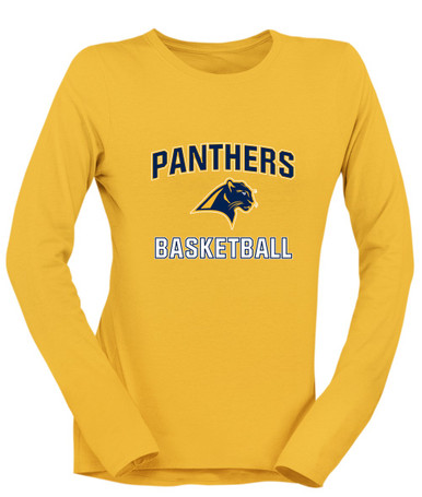 O'Fallen Panthers Basketball #1 Women's LS T-Shirt