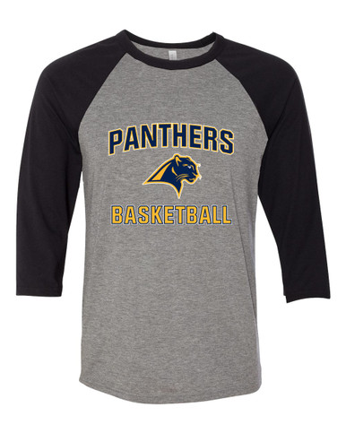 O'Fallen Panthers Basketball #1 Men's Baseball T-Shirt