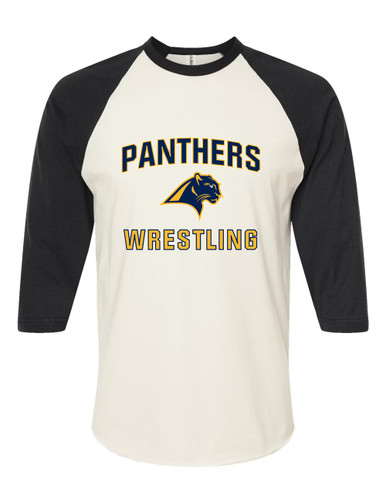 O'Fallen Panthers Wrestling Men's Baseball T-Shirt