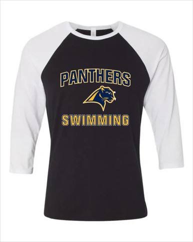 O'Fallen Panthers Swimming Women's Baseball T-Shirt