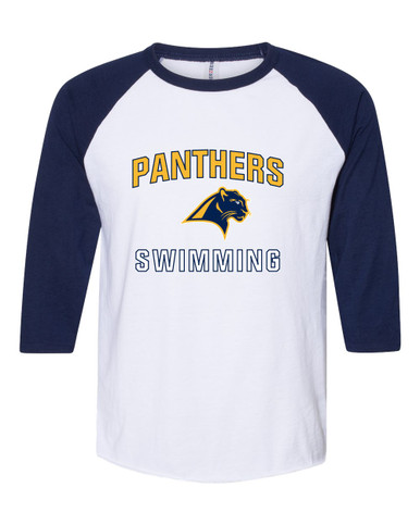 O'Fallen Panthers Swimming Men's Baseball T-Shirt