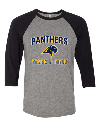O'Fallen Panthers Track & Field Women's Baseball T-Shirt
