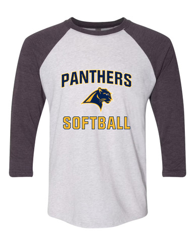 O'Fallen Panthers Softball #1 Women's Baseball T-Shirt