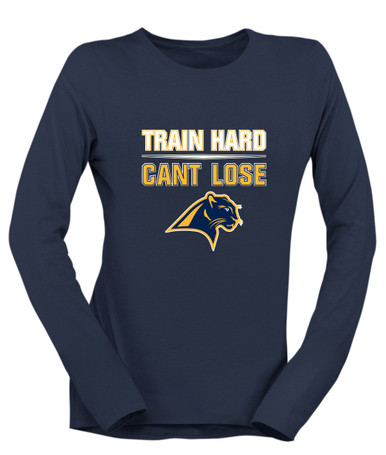 O'Fallen Panthers Train Hard, Can't Lose Women's LS T-Shirt
