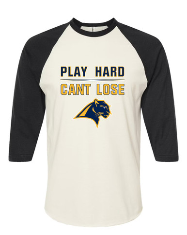 O'Fallen Panthers Play Hard, Can't Lose Women's Baseball T-Shirt