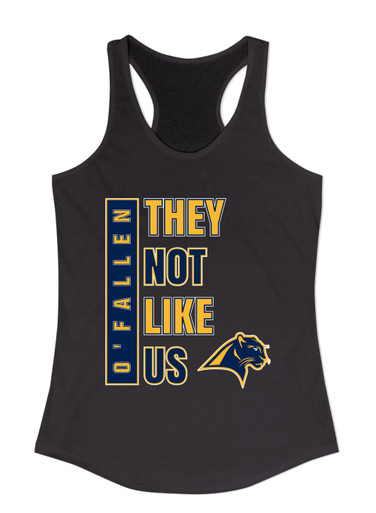 O'Fallen Panthers They Not Like Us #1 Women's Tank Top