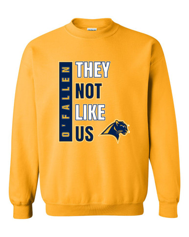 O'Fallen Panthers They Not Like Us #1 Men's Sweatshirt
