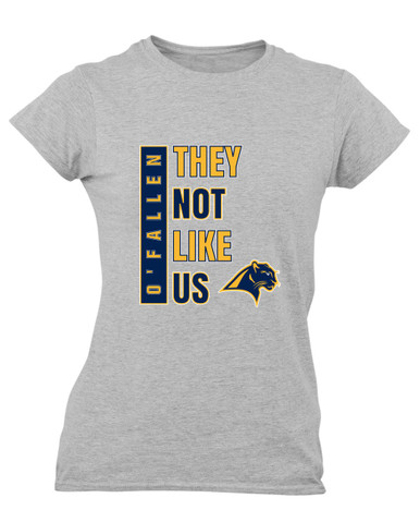 O'Fallen Panthers They Not Like Us #1 Women's Premium SS T-Shirt