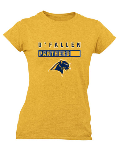 O'Fallen Panthers Mascot #7 Women's Premium SS T-Shirt