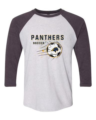 O'Fallen Panthers Soccer #2 Women's Baseball T-Shirt