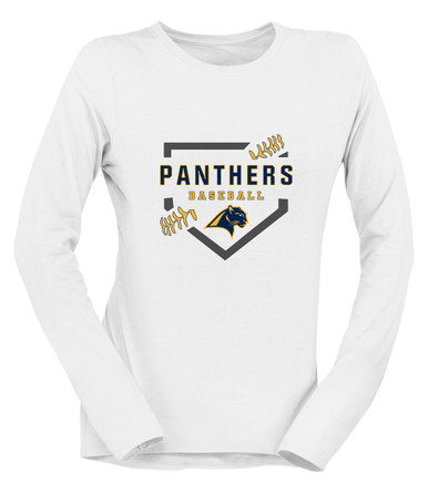 O'Fallen Panthers Baseball #2 Women's LS T-Shirt