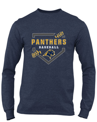 O'Fallen Panthers Baseball #2 Men's LS T-Shirt