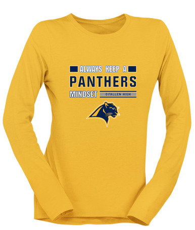 O'Fallen Panthers Mindset Women's LS T-Shirt